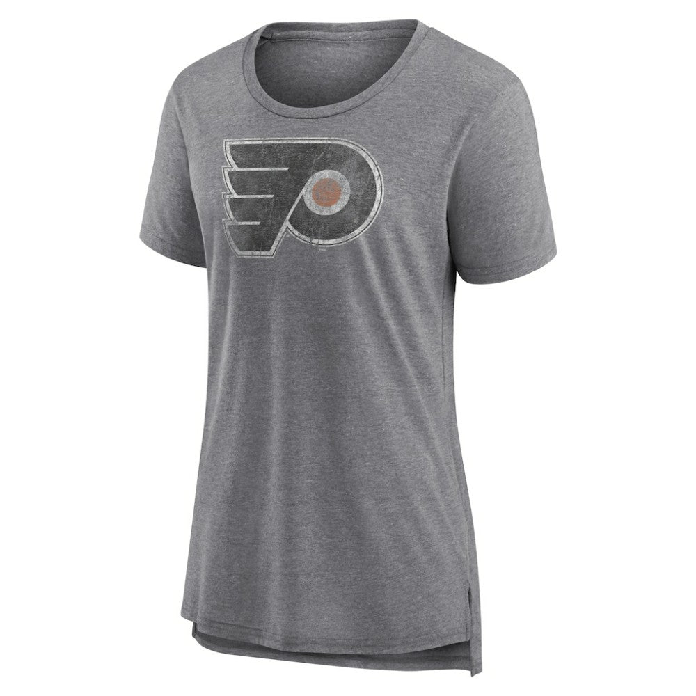 Philadelphia Flyers Women's Slow Whistle Tri-Blend T-Shirt For Sale