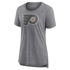 Philadelphia Flyers Women's Slow Whistle Tri-Blend T-Shirt For Sale