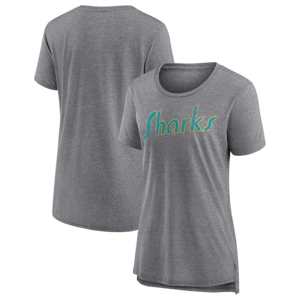 San Jose Sharks Women's Slow Whistle Tri-Blend T-Shirt Outlet