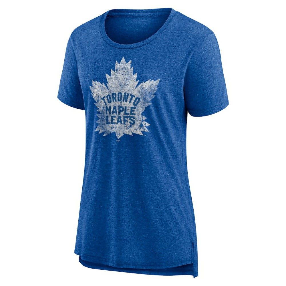 Toronto Maple Leafs Women's Slow Whistle Tri-Blend T-Shirt Sale