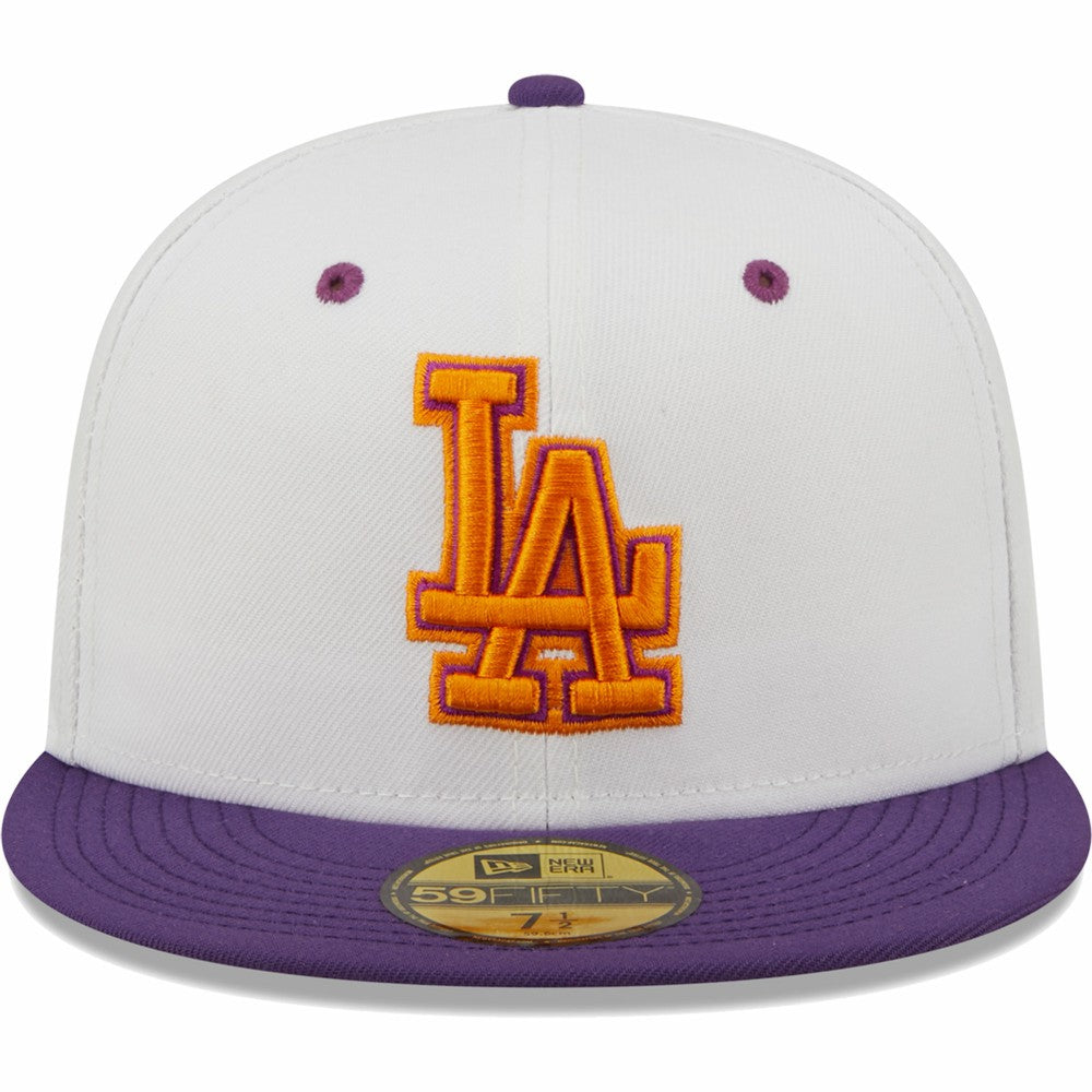 Los Angeles Dodgers New Era 40th Anniversary at Dodger Stadium Grape Lolli 59FIFTY Fitted Hat | MLB Shop