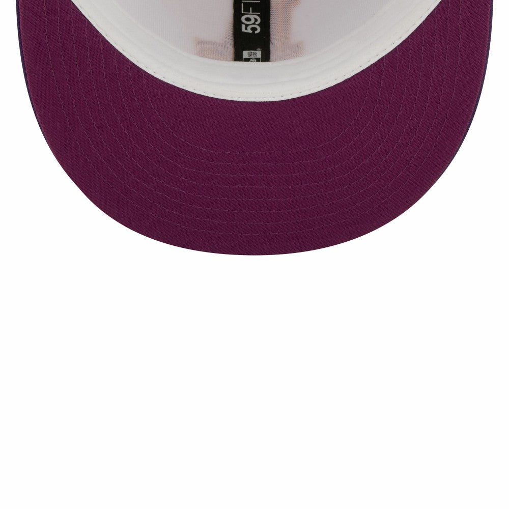 Los Angeles Dodgers New Era 40th Anniversary at Dodger Stadium Grape Lolli 59FIFTY Fitted Hat | MLB Shop