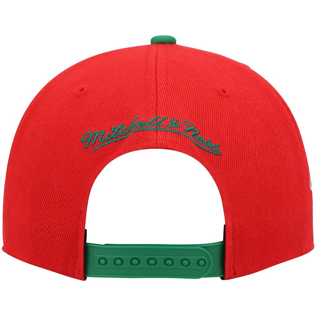 Milwaukee Bucks Hardwood Classics Snapback Hat Outlet