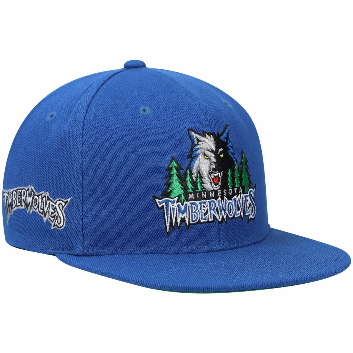 Minnesota Timberwolves Hardwood Classics Snapback Hat New