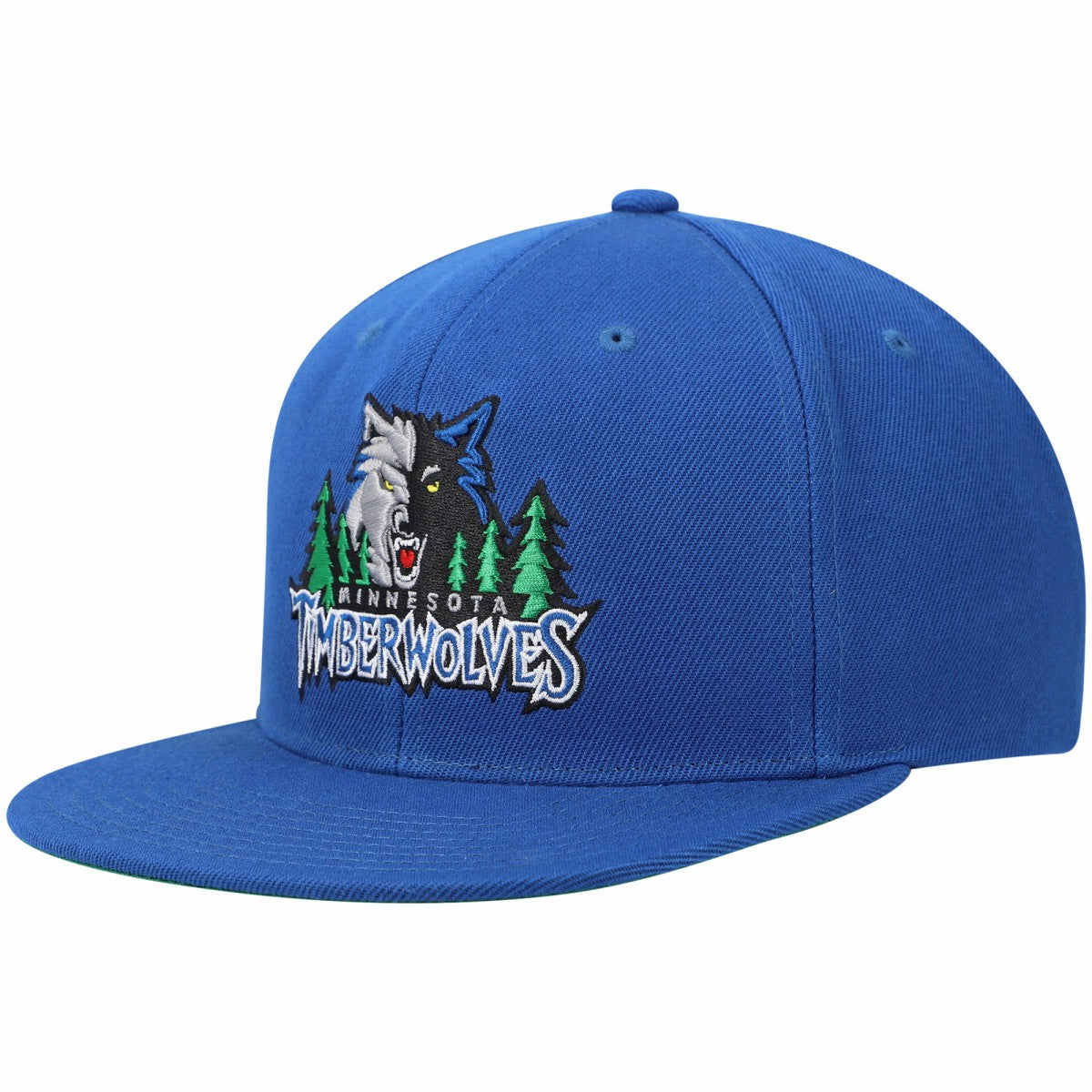Minnesota Timberwolves Hardwood Classics Snapback Hat New
