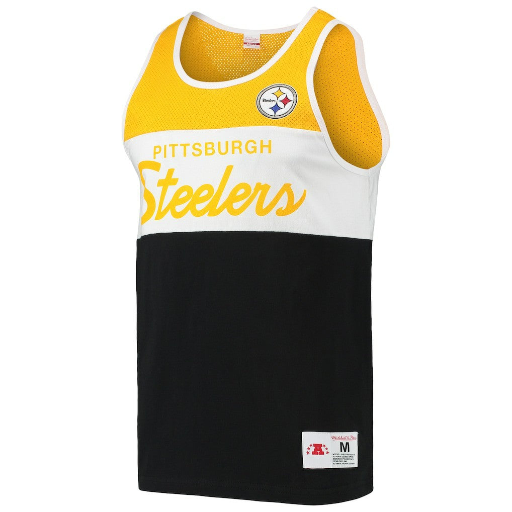 Pittsburgh Steelers Mitchell & Ness Team Tank Top