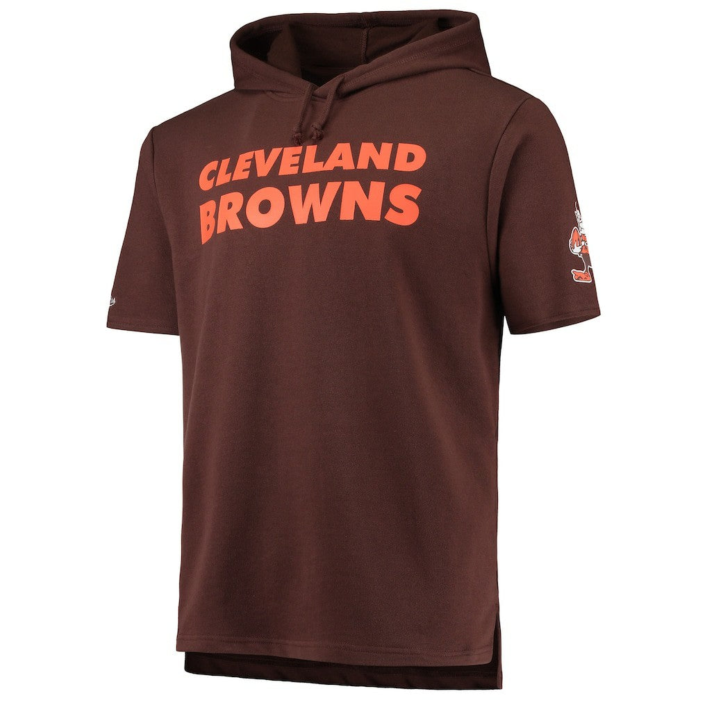 Cleveland Browns Mitchell & Ness Game Day Hoodie T-Shirt