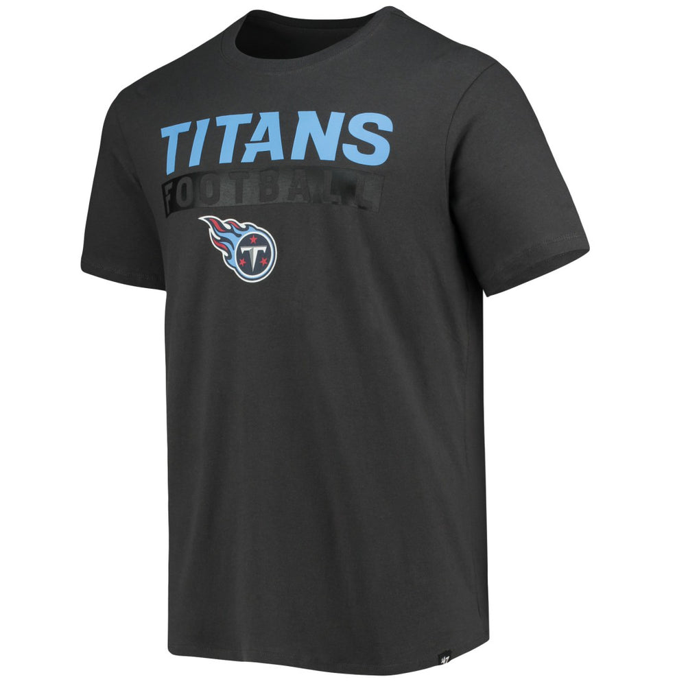 Tennessee Titans 47 brand '47 Dark Ops Super Rival T-Shirt