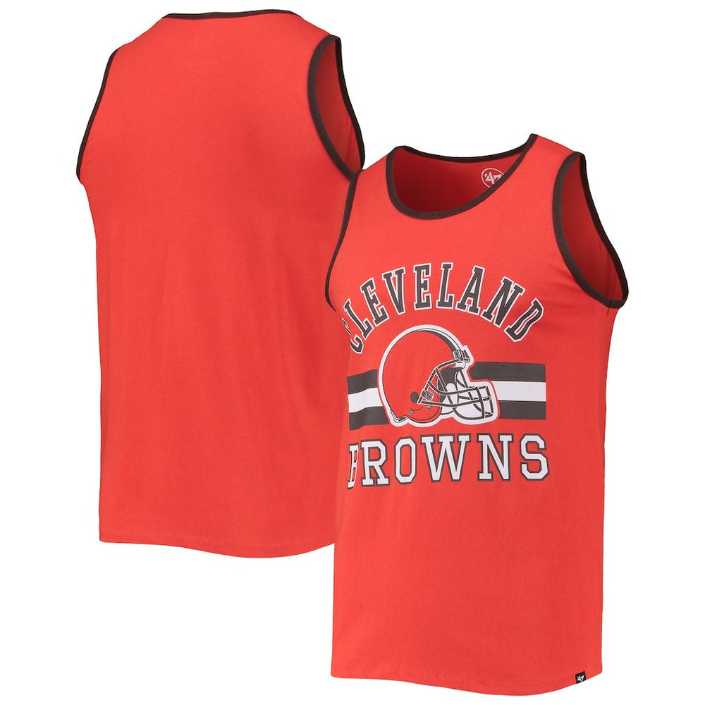 Cleveland Browns 47 brand '47 Edge Super Rival Tank Top