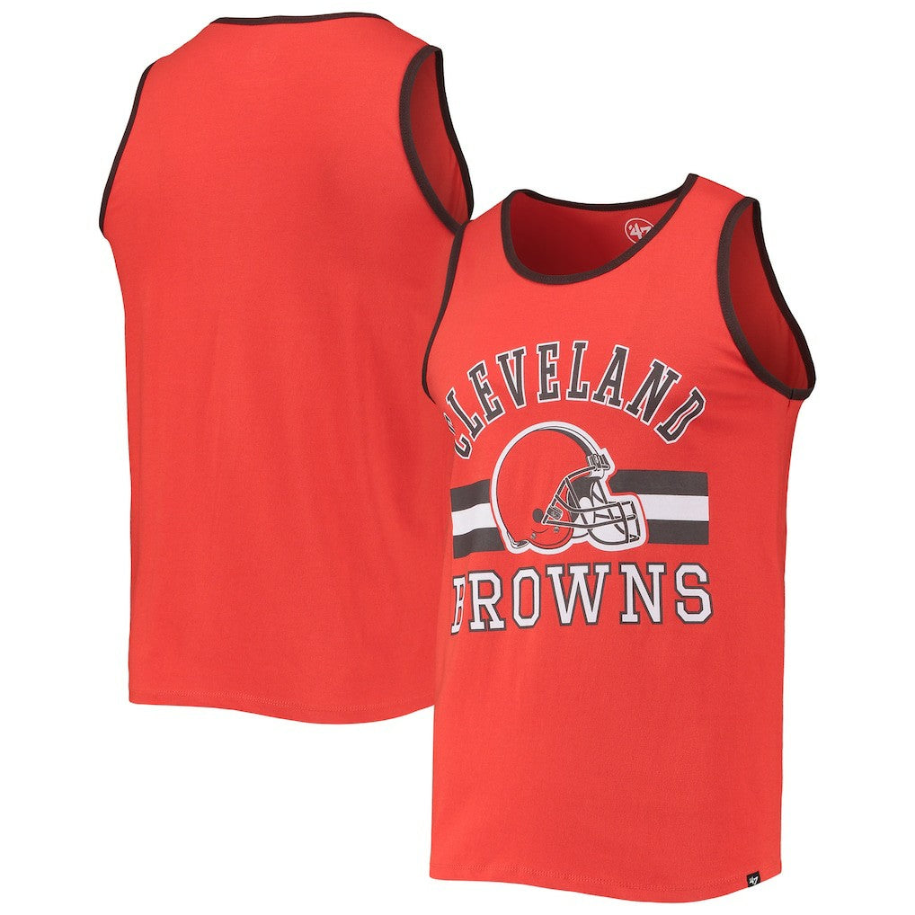 Cleveland Browns 47 brand '47 Edge Super Rival Tank Top