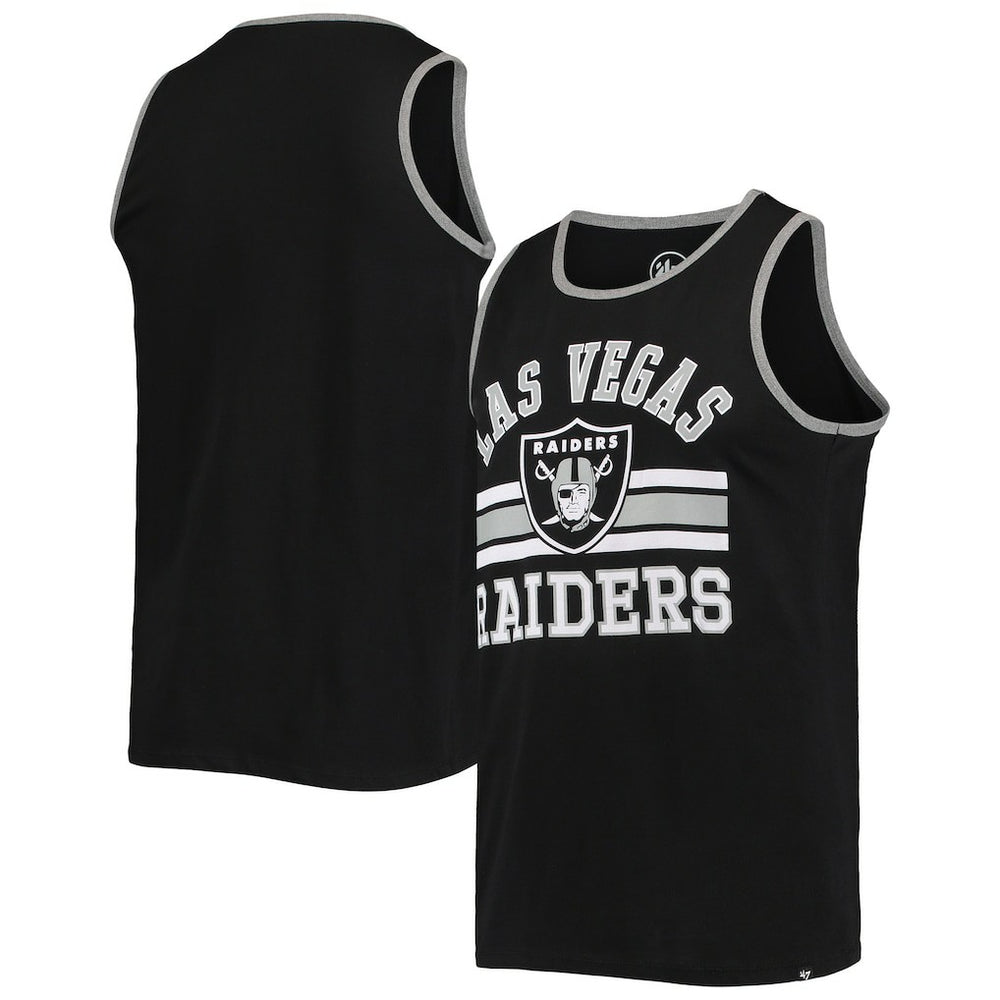 Las Vegas Raiders 47 brand '47 Edge Super Rival Tank Top