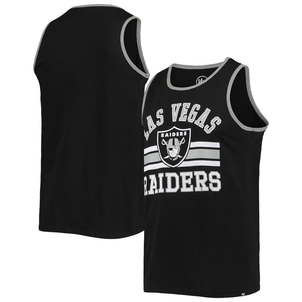 Las Vegas Raiders 47 brand '47 Edge Super Rival Tank Top