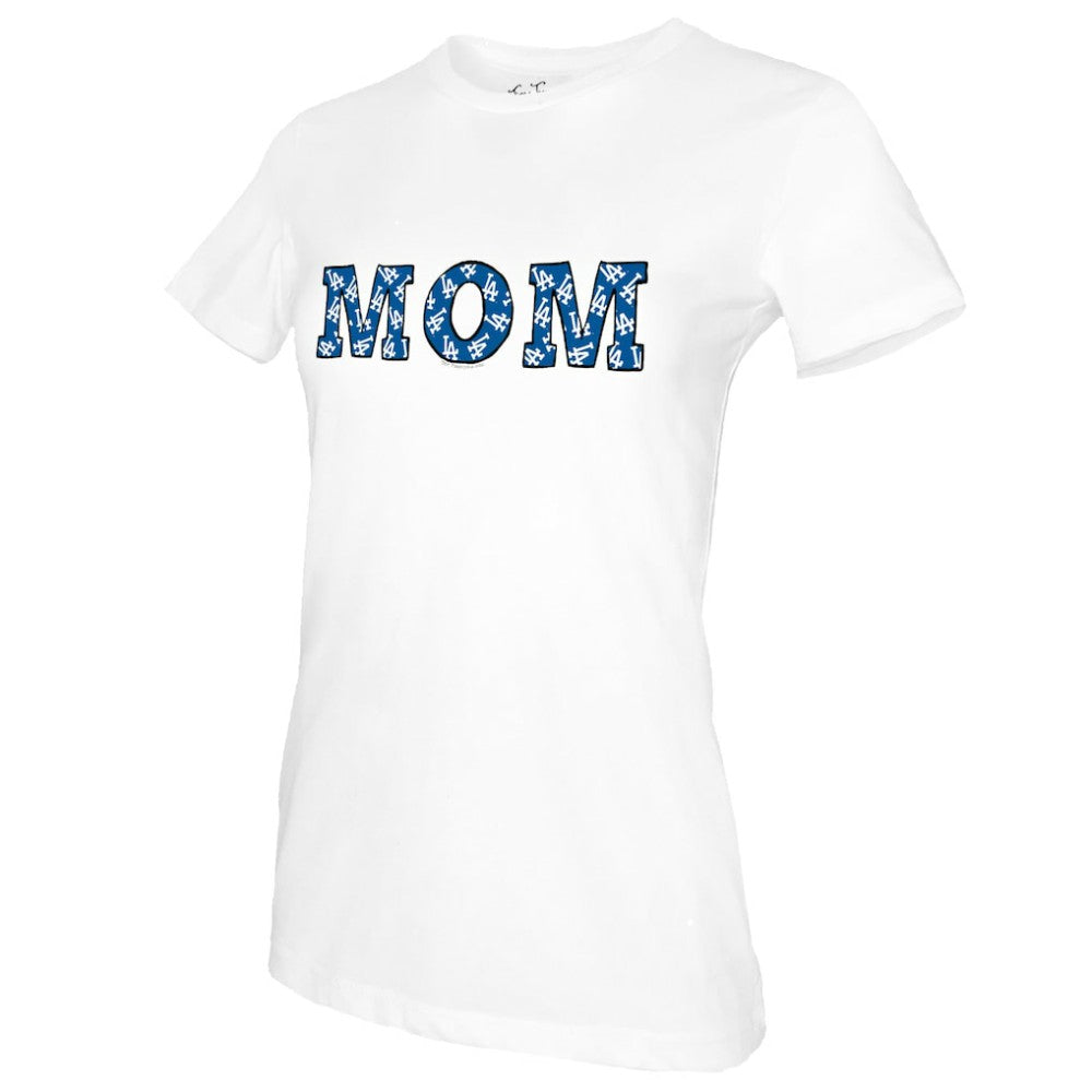 Los Angeles Dodgers Tiny Turnip Women's Mom T-Shirt | MLB Online