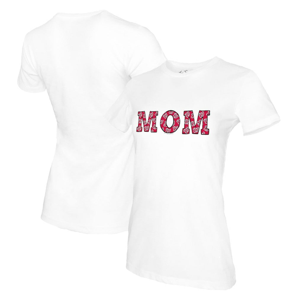 Washington Nationals Tiny Turnip Women's Mom T-Shirt | MLB On Sale