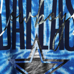 Dallas Cowboys  Lauren James Women's Tie-Dye Jersey Boxy Tank Top