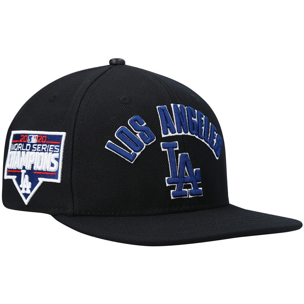 Los Angeles Dodgers Pro Standard Stacked Logo Snapback Hat | MLB New