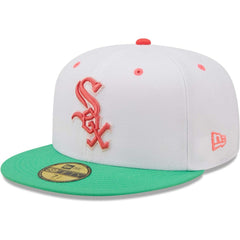 Chicago White Sox New Era Inaugural Season at Comiskey Park Watermelon Lolli 59FIFTY Fitted Hat | MLB On Sale