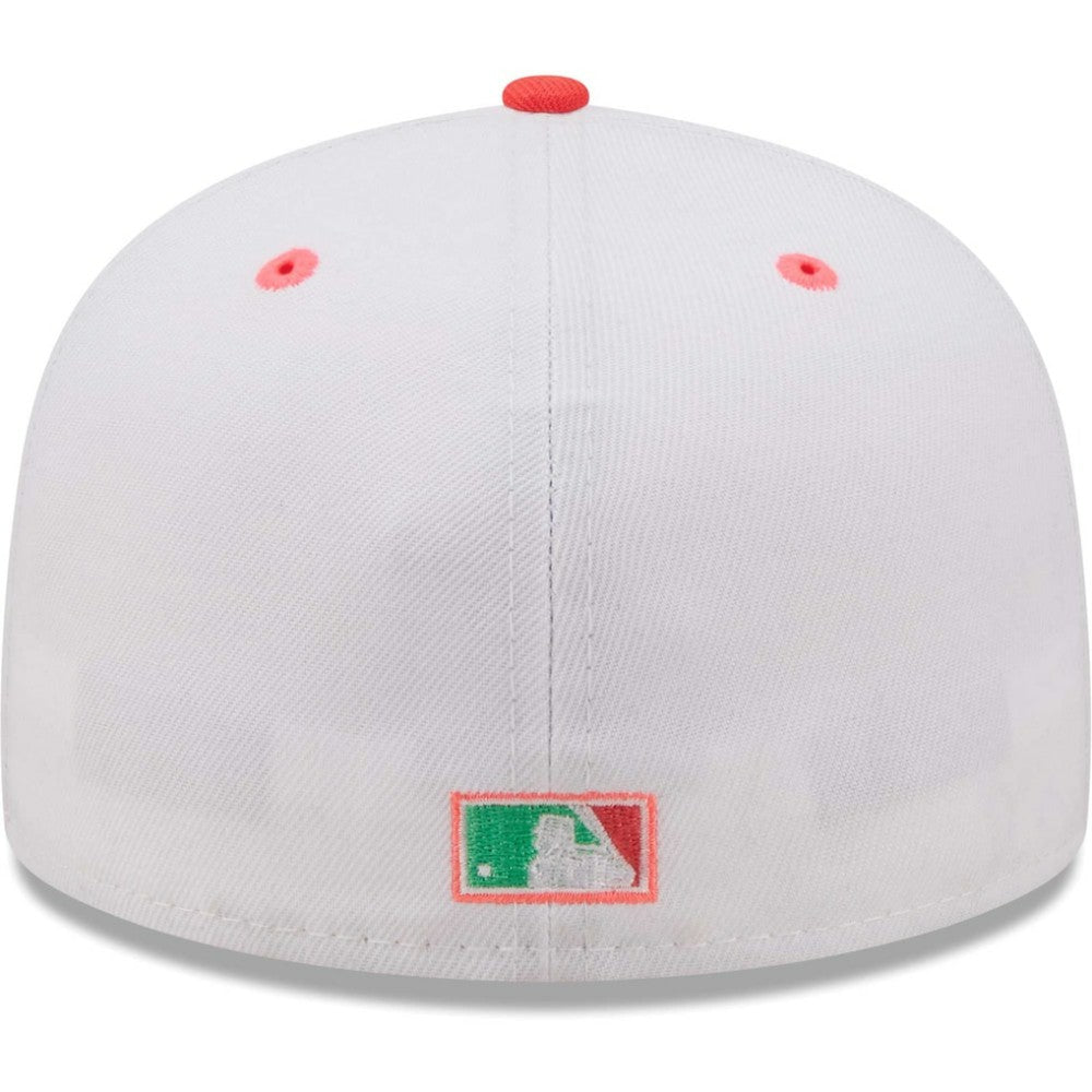 Chicago White Sox New Era Inaugural Season at Comiskey Park Watermelon Lolli 59FIFTY Fitted Hat | MLB On Sale