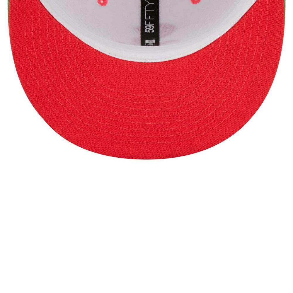 Chicago White Sox New Era Inaugural Season at Comiskey Park Watermelon Lolli 59FIFTY Fitted Hat | MLB On Sale