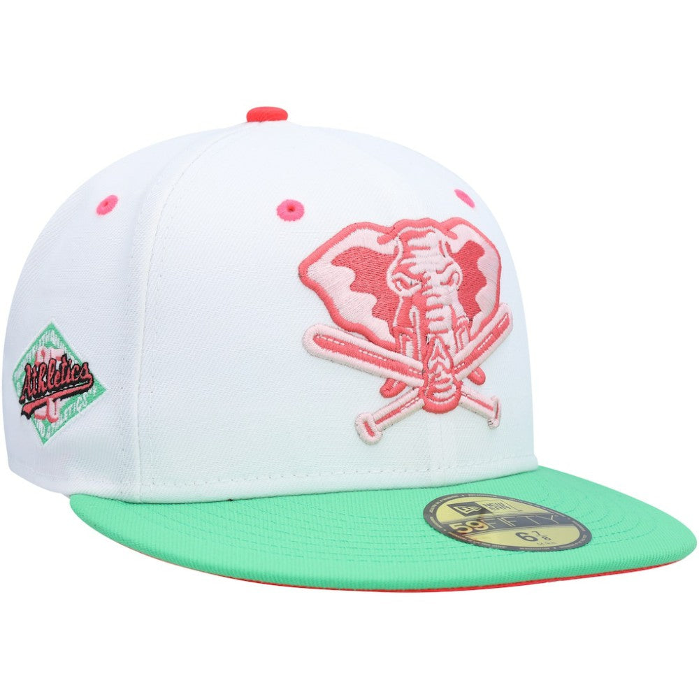 Athletics New Era Alternate Logo Watermelon Lolli 59FIFTY Fitted Hat | MLB Outlet