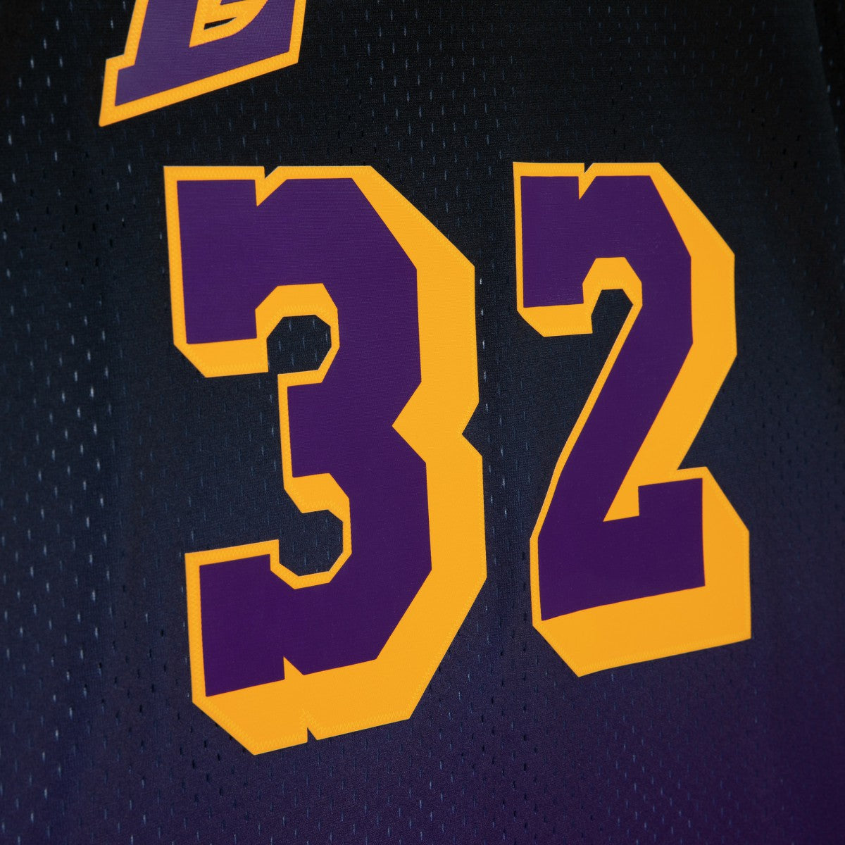 Magic Johnson Los Angeles Lakers 1984/85 Hardwood Classics Fadeaway Swingman Player Jersey For Sale