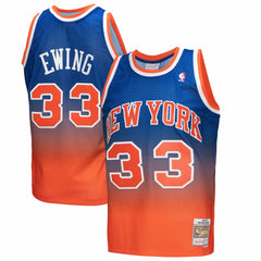 Patrick Ewing New York Knicks 1991/92 Hardwood Classics Fadeaway Swingman Player Jersey Outlet