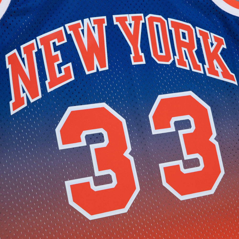 Patrick Ewing New York Knicks 1991/92 Hardwood Classics Fadeaway Swingman Player Jersey Outlet