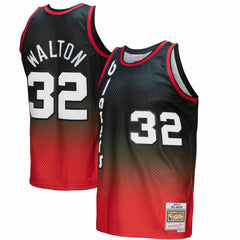 Bill Walton Portland Trail Blazers 1976/77 Hardwood Classics Fadeaway Swingman Player Jersey Outlet