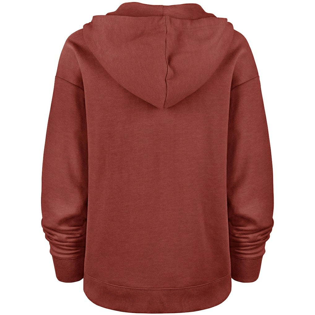 Washington Commanders 47 brand '47 Women's Color Rise Kennedy Pullover V-Neck Hoodie