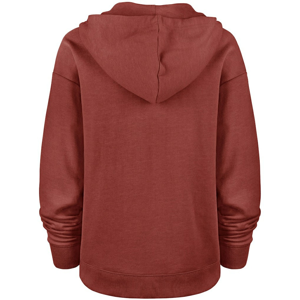 Washington Commanders 47 brand '47 Women's Color Rise Kennedy Pullover V-Neck Hoodie