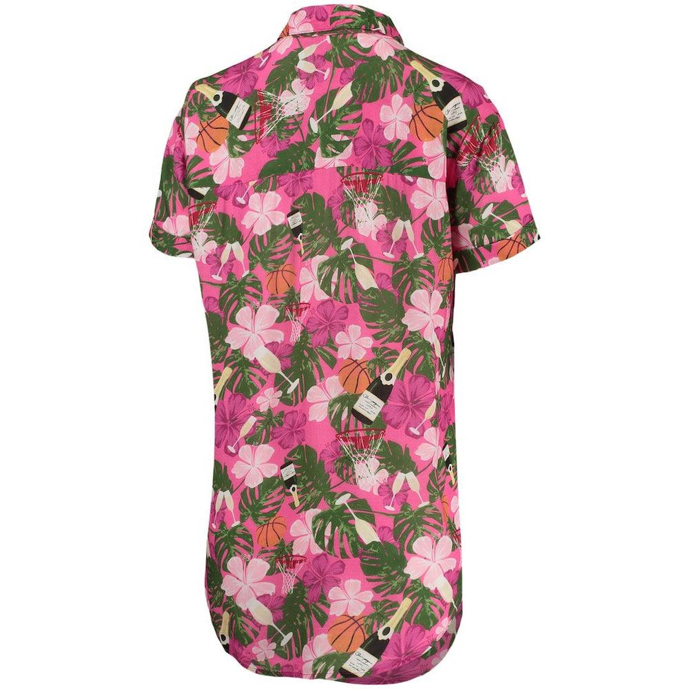 Chicago Bulls Lusso Women's Finley-Frankie Party Top & Shorts Set On Sale