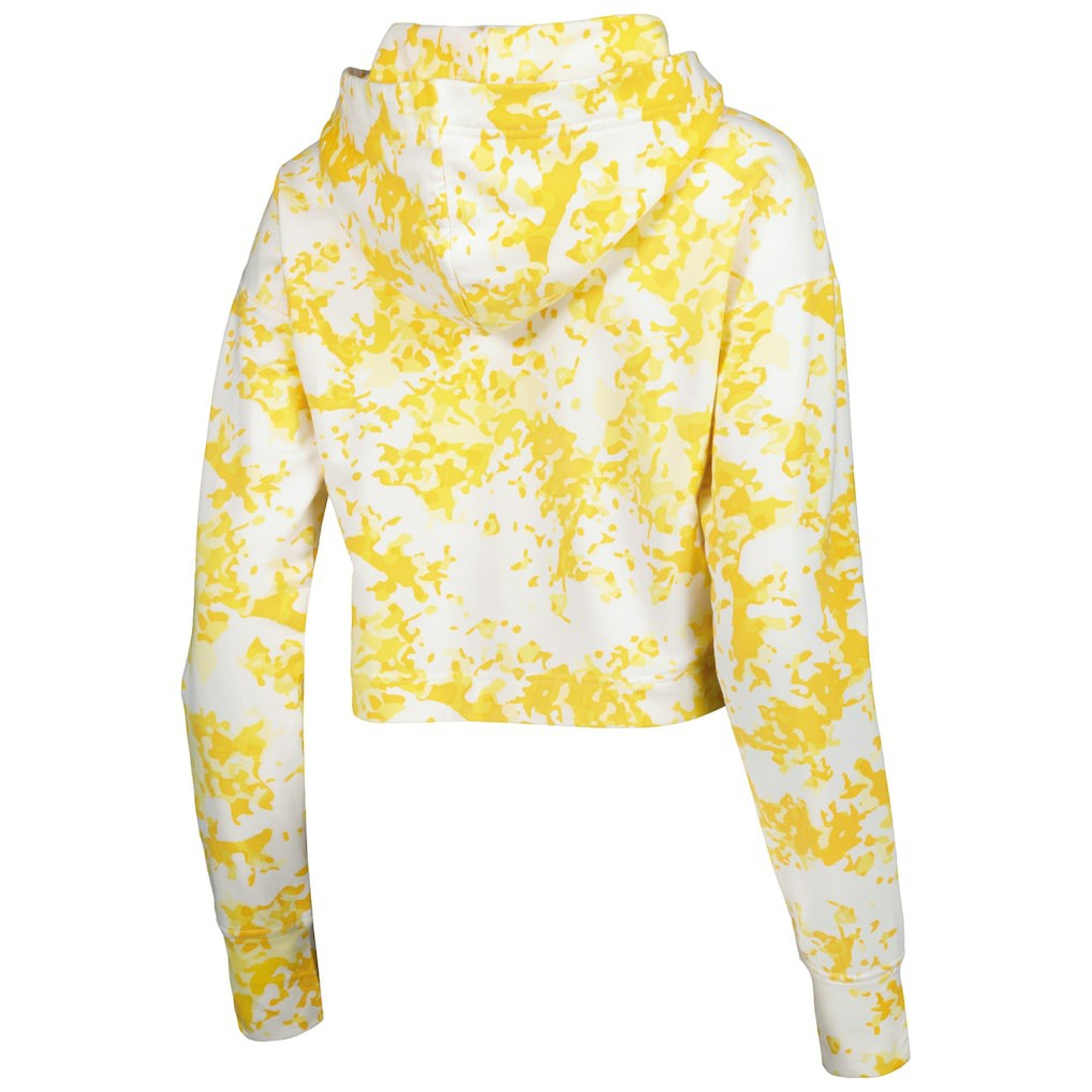 Denver Nuggets Lusso Women's Maia Tri-Blend Cropped Quarter-Zip Top sale On Sale