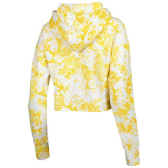 Denver Nuggets Lusso Women's Maia Tri-Blend Cropped Quarter-Zip Top sale On Sale