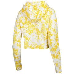 Los Angeles Lakers Lusso Women's Maia Tri-Blend Cropped Quarter-Zip Top On Sale