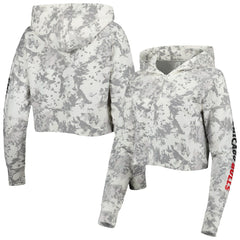 Chicago Bulls Lusso Women's Maia Tri-Blend Cropped Quarter-Zip Top sale Discount