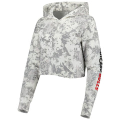 Chicago Bulls Lusso Women's Maia Tri-Blend Cropped Quarter-Zip Top sale Discount