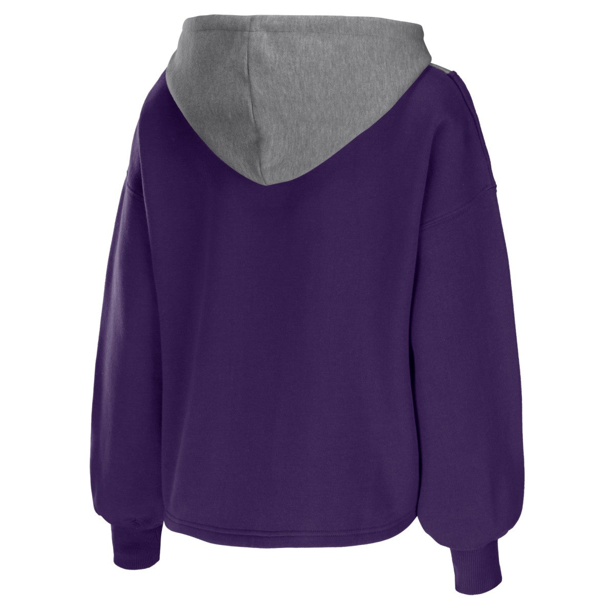 Phoenix Suns WEAR by Erin Andrews Women's Pieced Quarter-Zip Hoodie Jacket For Sale