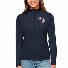 Cleveland Guardians Antigua Women's Tribute Quarter-Zip Pullover Top | MLB US