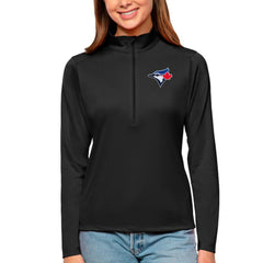Toronto Blue Jays Antigua Women's Tribute Quarter-Zip Pullover Top | MLB Near me