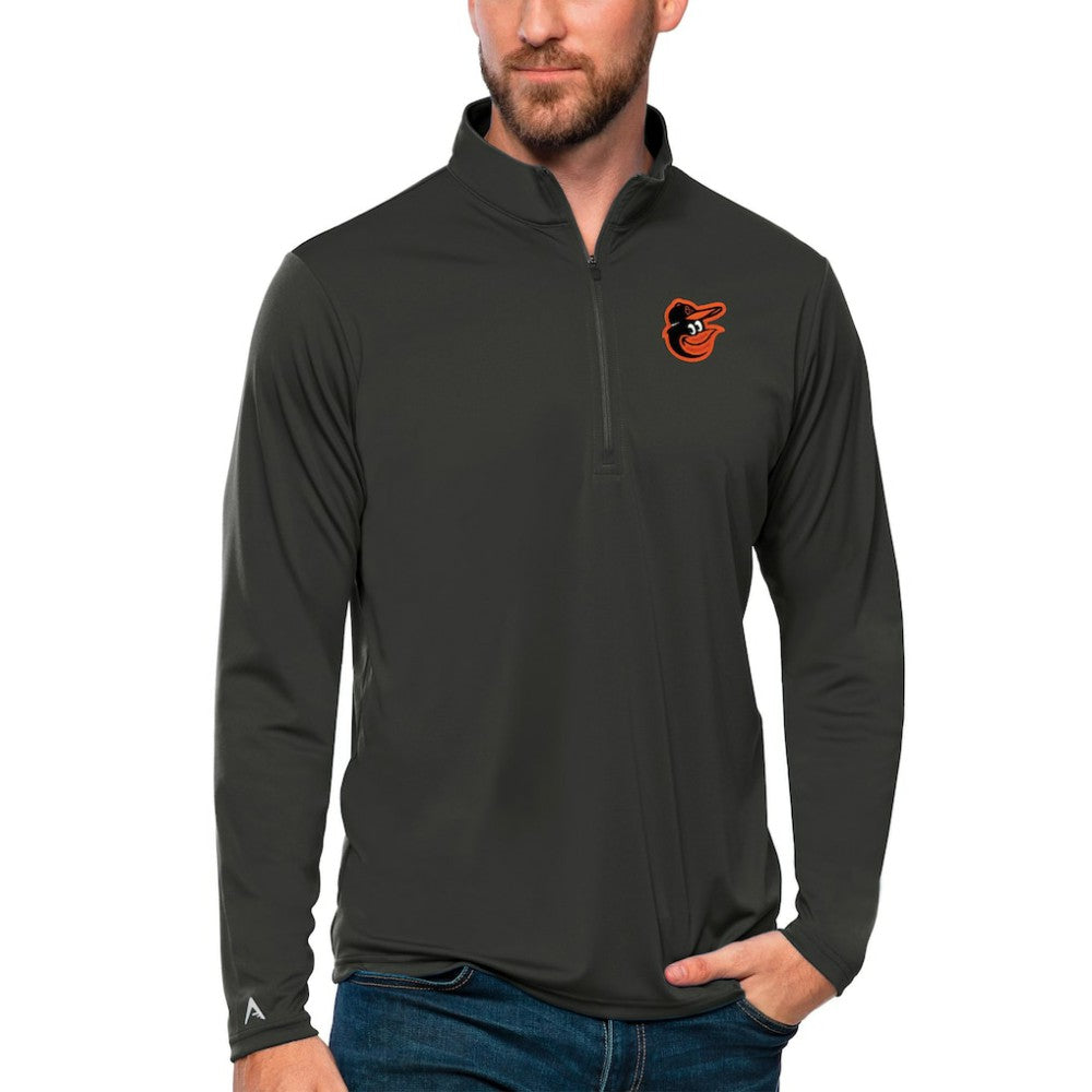 Baltimore Orioles Antigua Tribute Quarter-Zip Pullover Top | MLB Discount