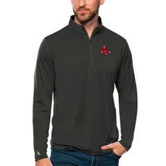 Boston Red Sox Antigua Tribute Quarter-Zip Pullover Top | MLB For sale