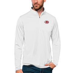 Cincinnati Reds Antigua Tribute Quarter-Zip Pullover Top | MLB US