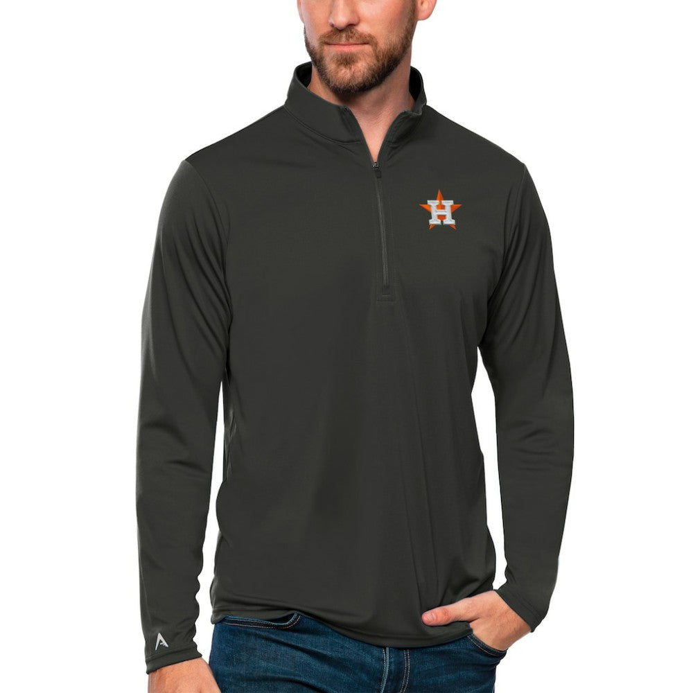 Houston Astros Antigua Tribute Quarter-Zip Pullover Top | MLB Sale