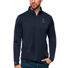 Los Angeles Angels Antigua Tribute Quarter-Zip Pullover Top | MLB Sale