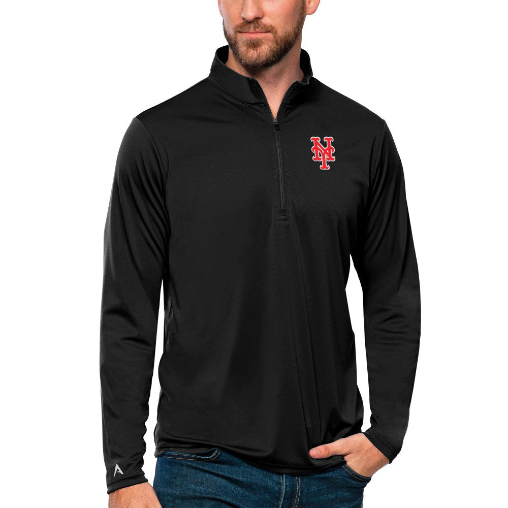New York Mets Antigua Tribute Quarter-Zip Pullover Top | MLB Sale