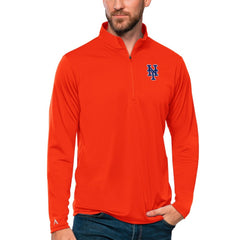 New York Mets Antigua Tribute Quarter-Zip Pullover Top | MLB For sale