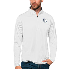 Tampa Bay Rays Antigua Tribute Quarter-Zip Pullover Top | MLB For sale