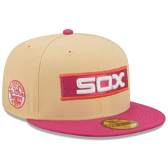 Chicago White Sox New Era 1933 MLB All-Star Game 50th Anniversary Mango Passion 59FIFTY Fitted Hat | MLB Outlet