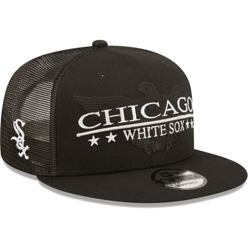 Chicago White Sox New Era Patriot Trucker 9FIFTY Snapback Hat | MLB Near me