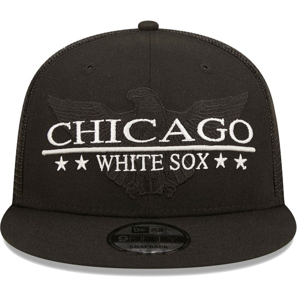 Chicago White Sox New Era Patriot Trucker 9FIFTY Snapback Hat | MLB Near me